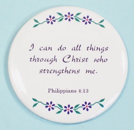 3-1/2 inch Refrigerator Magnets - choose from over 50 scripture selections.